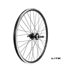 LITE V-brems/DiscIS 24"/507 Bakhjul Sort NEXT II felg, 5x135mm, Krans, Stikkakse