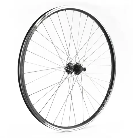 LITE V-brems 26"/559 Bakhjul Sort NEXT felg, 5x135mm,  Krans, Stikkakse