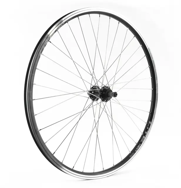 LITE V-brems 26"/559 Bakhjul Sort NEXT felg, 5x135mm,  Krans, Stikkakse 