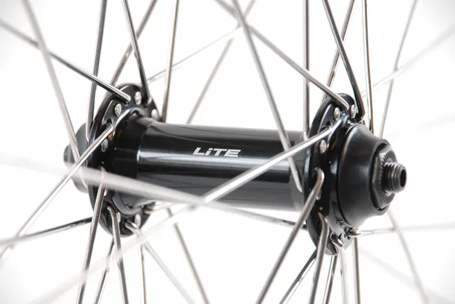 LITE V-brems 26"/559 Forhjul Sort NEXT felg, 5x100mm, Stikkakse 
