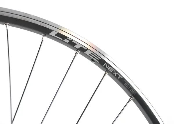LITE V-brems/CL 26"/559 Forhjul Sort NEXT felg, 5x100mm, Stikkakse 