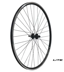 LITE V-brems/CL 28"/622 Forhjul Sort NEXT II felg, 5x100mm, Stikkakse