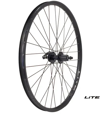 LITE Disc IS 27.5"/584 Bakhjul Sort LITE X felg, 8-11d Boss, 135x5mm, 1350gr