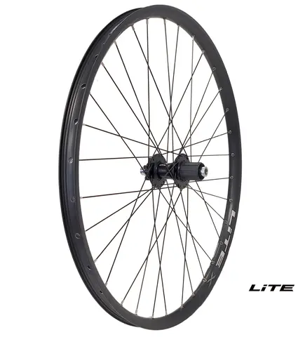 LITE Disc IS 29"/622 Bakhjul Sort LITE X felg, 9-11 Boss, 142 x12mm,1210gr