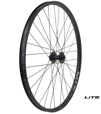 LITE Disc IS 29"/622 Forhjul Sort LITE X felg, 15x100mm, 990gr