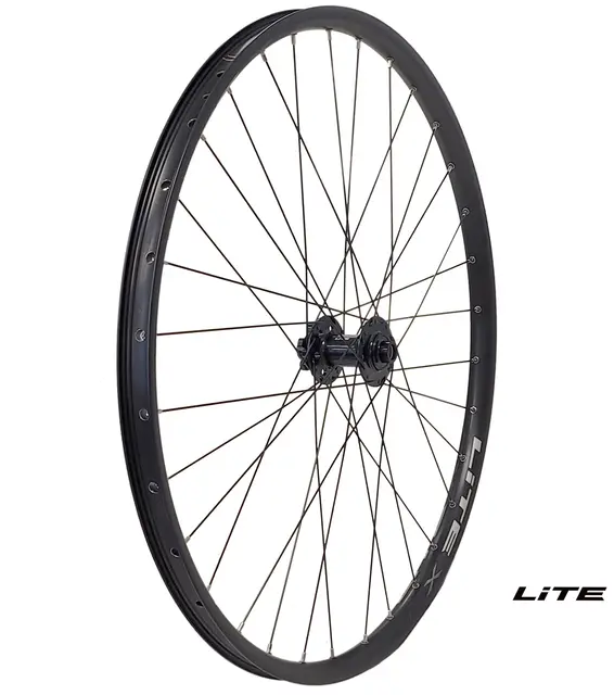 LITE Disc IS 29"/622 Forhjul Sort LITE X felg, 15x100mm, 990gr 