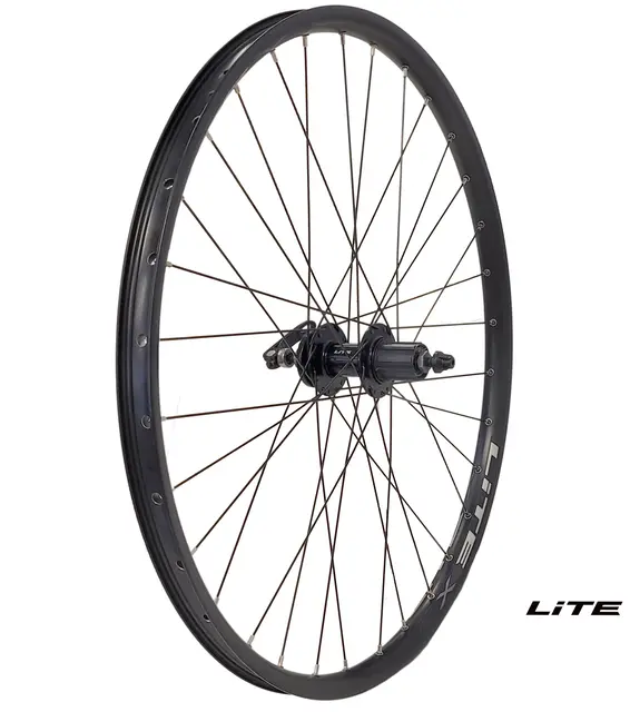LITE Disc IS 29"/622 Bakhjul Sort LITE X felg, 8-11d Boss, 135x5mm,1370gr 