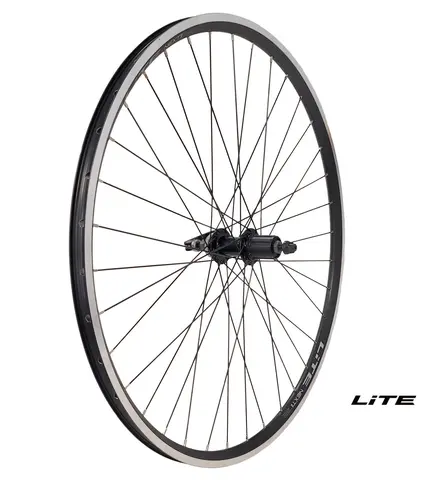 LITE V-br/CL 28"/622 DEORE Bakhjul Sort NEXT II felg, 8/9/10/11 Boss,Stikkakse