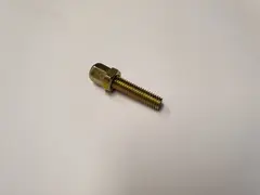 Justeringsskrue M6x26mm Gold finish, til bremsehåndtak