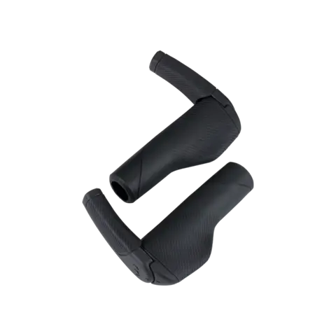 BBB KingComfort BHG-125 Holker 135mm, Sort, m/barends