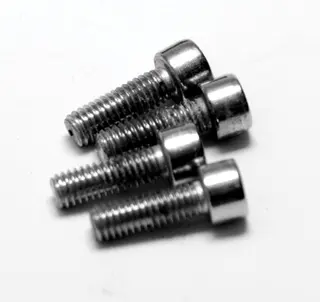 Lizard Skins Lock-on Skruer 4stk, M2.5 x 10mm