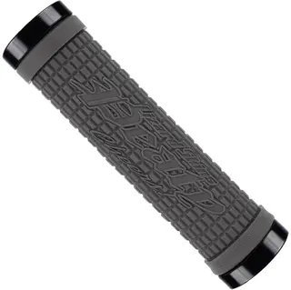 Lizard Skins Peaty Lock-On Holker Grå Dobbel-Ring, 130mm, Ø30.5mm, 112gr