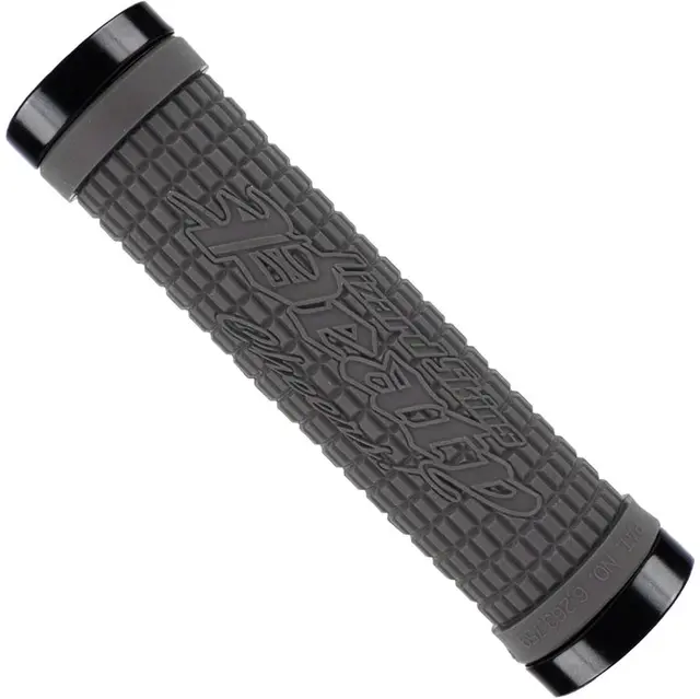 Lizard Skins Peaty Lock-On Holker Grå Dobbel-Ring, 130mm, Ø30.5mm, 112gr 