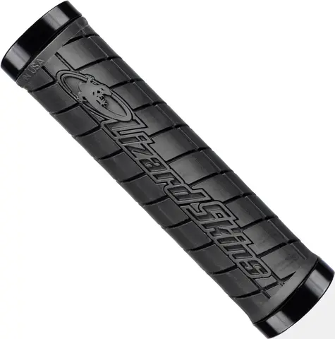 Lizard Skins Logo Lock-On Holker Sort Dobbel-Ring, 130mm, Ø31.5mm, 120gr