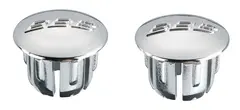 BBB End Caps BHT-90S Endepropp Sølvfarget, plast, til ROAD styrer