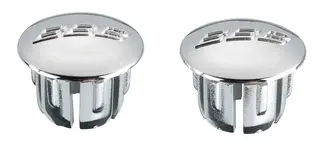 BBB End Caps BHT-90S Endepropp Sølvfarget, plast, til ROAD styrer