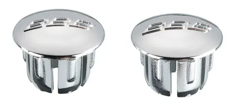 BBB End Caps BHT-90S Endepropp Sølvfarget, plast, til ROAD styrer
