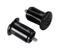 BBB ScrewOn BHT-96 Endepropp Sort, plast m/skrufeste, til ROAD styrer