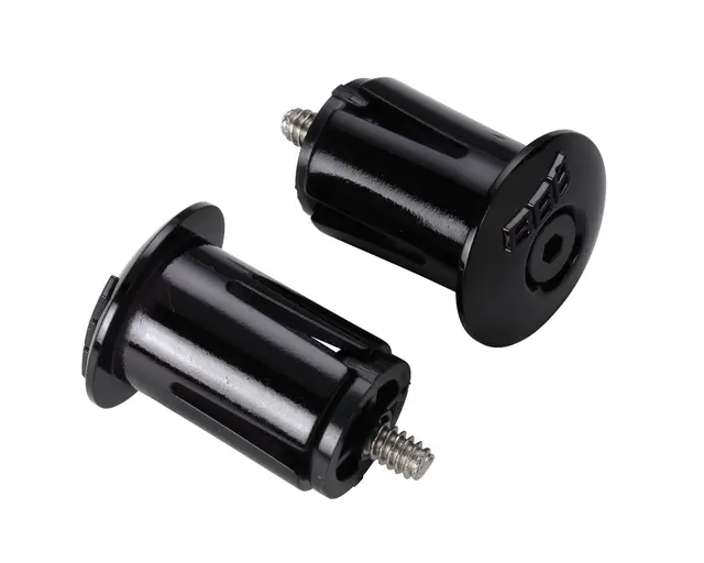 BBB ScrewOn BHT-96 Endepropp Sort, plast m/skrufeste, til ROAD styrer 