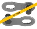 KMC MissingLink xGlide EPT Kjedelås 9-11-Delt, 40-pakk, Cues Kompatibel