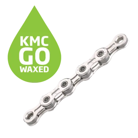 KMC X11EL Go Waxed Kjede Sølv 11-Delt, 118 ledd, 5.65mm