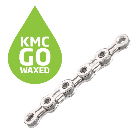 KMC X11EL Go Waxed Kjede Sølv 11-Delt, 118 ledd, 5.65mm 