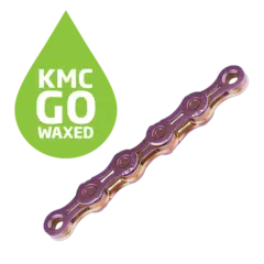 KMC TT11 Go Waxed Kjede NeoChrome 11-Delt, 118 ledd, 5.65mm