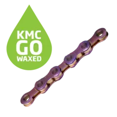 KMC TT12 Go Waxed Kjede NeoChrome 12-Delt, 126 ledd, 5.2mm