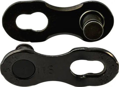 KMC DLC MissingLink 11R Kjedelås Sort 11-Delt, 2-pack, 5.65mm