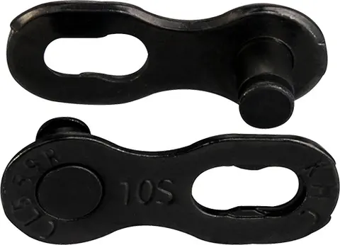 KMC DLC MissingLink 10R Kjedelås Sort 10-Delt, 2-pack, 5.88mm
