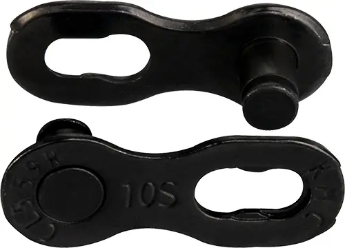 KMC DLC MissingLink 10R Kjedelås Sort 10-Delt, 2-pack, 5.88mm 
