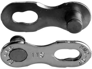 KMC MissingLink 11NR EPT  Kjedelås Sølv 11-Delt, 2-pack, 5.65mm, Rustfritt