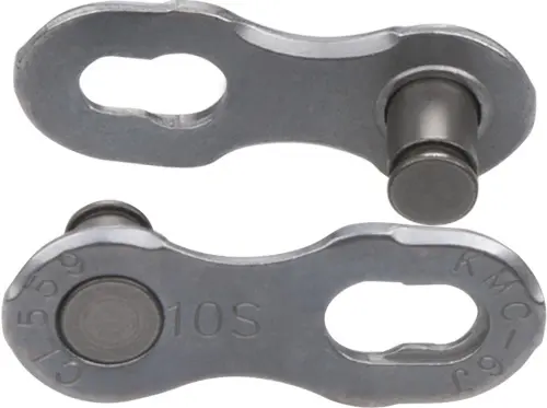 KMC MissingLink 10R EPT Kjedelås Sølv 10-Delt, 2-pack, 5.88mm, Rustfritt 
