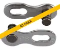 KMC MissingLink 9R EPT Kjedelås Sølv 9-Delt, 40-pakk, 6.6mm, Rustfritt