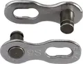 KMC MissingLink 9R EPT Kjedelås Sølv 9-Delt, 2-pack, 6.6mm, Rustfritt