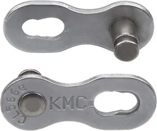 KMC MissingLink e1NR EPT Kjedelås Sølv Single,8-delt,Narrow,7.3mm1/2x3/32",rust