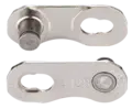 KMC MissingLink Flat NR Kjedelås Sølv 12/13-Delt, 2-pack, 5.2mm