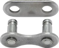 KMC Snap-On Wide EPT Sølv Kjedelås Single, 2-pack, 1/2" x 1/8", Rustfritt