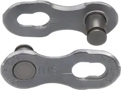 KMC MissingLink 10NR EPT Kjedelås Sølv 10-Delt, 2-pack, 5.88mm, Rustfritt