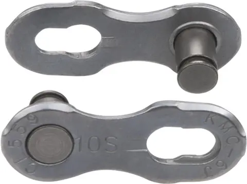 KMC MissingLink 10NR EPT Kjedelås Sølv 10-Delt, 2-pack, 5.88mm, Rustfritt