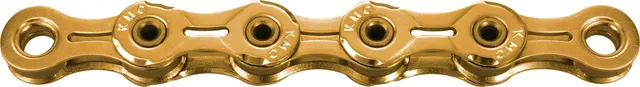 KMC X11SL Ti-N Kjede Gull 11-Delt, 118 ledd, 5.65mm 