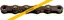 KMC Z1 Wide Kjede Brun Single, 25x112 ledd, 1/2" x 1/8"