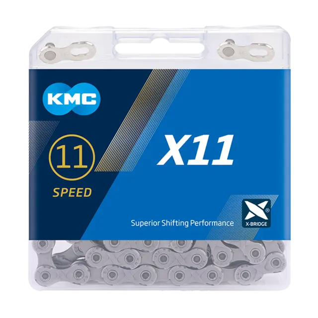KMC X11 Kjede Grå 11-Delt, 118 ledd, 5.65mm 