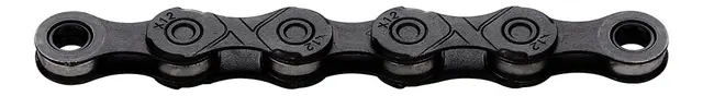 KMC X12 Go Waxed Black Tech Kjede Sort 12-Delt, 126 ledd, 5.2mm 