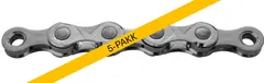 KMC e11 EPT El-Sykkel Kjede Sølv 5pk 11-Delt, 5x136 ledd, 5.65mm, Rustfritt