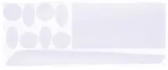 BBB ClearSkin BBP-57 Rammebeskytter Gummi Tape, Klar, 9 deler