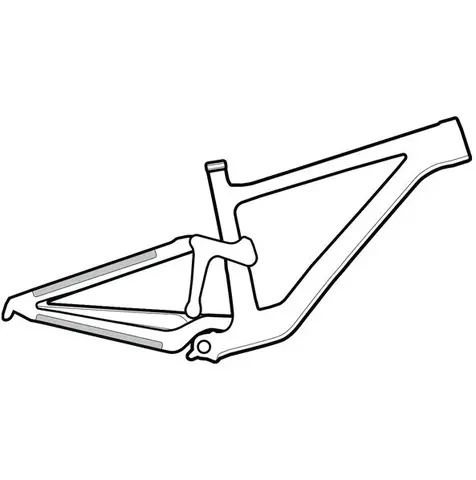 Lizard Skins Frame Wrap Rammebesk Small 1 Lapp spesielt til mindre rammedeler