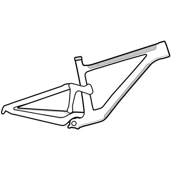 Lizard Skins Frame Wrap Rammebesk Large 1 Lapp spesielt til større rammedeler 