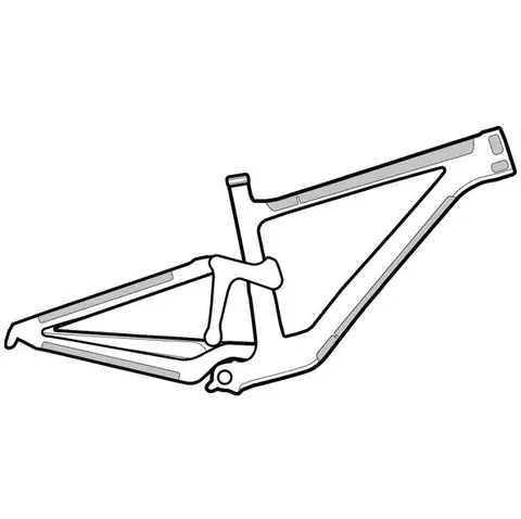 Lizard Skins Frame Wrap Kit Rammebesk 10 Lapper for komplett beskyttelse