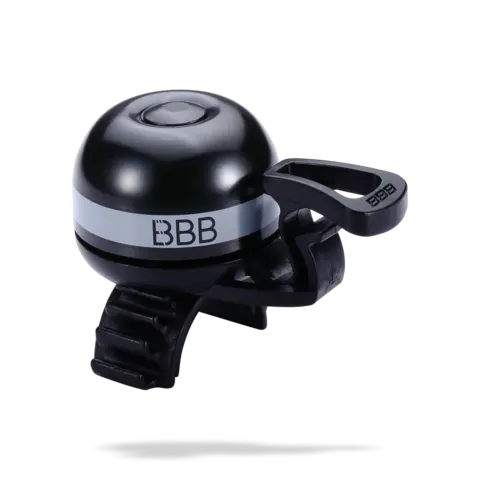 BBB Easyfit Deluxe BBB-14 Ringeklokke 10 pk, Sort/grå, Strikk